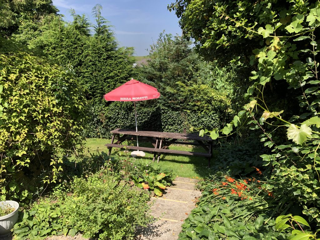 The New Inn Garden Shipton Gorge